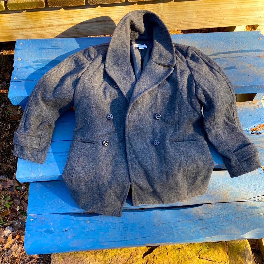 Coldwater Creek Wool Pea Coat